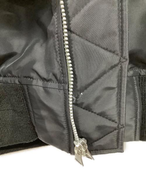 sacai（サカイ）sacai (サカイ) ボンバージャケット ブラック サイズ:1の古着・服飾アイテム