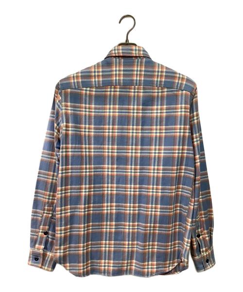 RRL（ダブルアールエル）RRL (ダブルアールエル) フランネルシャツ ブルー サイズ:Sの古着・服飾アイテム