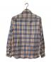 RRL (ダブルアールエル) フランネルシャツ ブルー サイズ:S：10000円