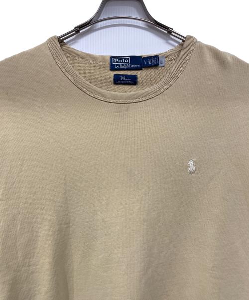 POLO RALPH LAUREN（ポロ・ラルフローレン）POLO RALPH LAUREN (ポロ・ラルフローレン) スウェット ベージュ サイズ:Lの古着・服飾アイテム