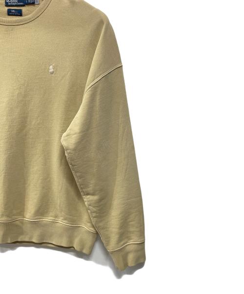 POLO RALPH LAUREN（ポロ・ラルフローレン）POLO RALPH LAUREN (ポロ・ラルフローレン) スウェット ベージュ サイズ:Lの古着・服飾アイテム