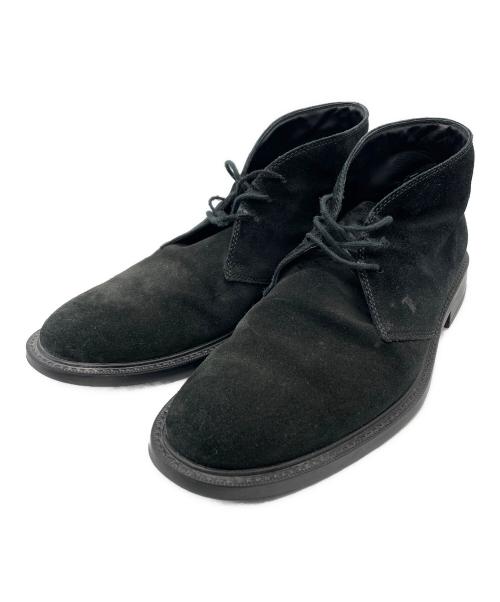 TOD'S（トッズ）TOD'S (トッズ) チャッカーブーツ ブラック サイズ:25の古着・服飾アイテム
