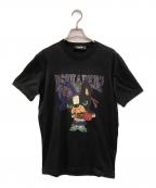 DSQUARED2ディースクエアード）の古着「半袖カットソー」｜ブラック