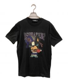 DSQUARED2（ディースクエアード）の古着「半袖カットソー」｜ブラック