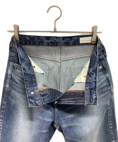 upper hights（アッパーハイツ）upper hights (アッパーハイツ) ダメージデニムパンツ ブルー サイズ:26 未使用品の古着・服飾アイテム
