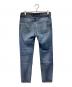 upper hights (アッパーハイツ) ダメージデニムパンツ ブルー サイズ:26 未使用品：8000円