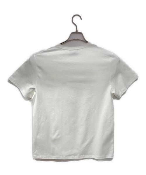 A.P.C.（アーペーセー）A.P.C. (アーペーセー) 刺繍入りポケットTシャツ ホワイト サイズ:Mの古着・服飾アイテム
