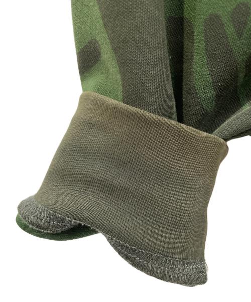A BATHING APE（アベイシングエイプ）A BATHING APE (ア ベイシング エイプ) Moonface フーデッドジャケット グリーン サイズ:XXLの古着・服飾アイテム