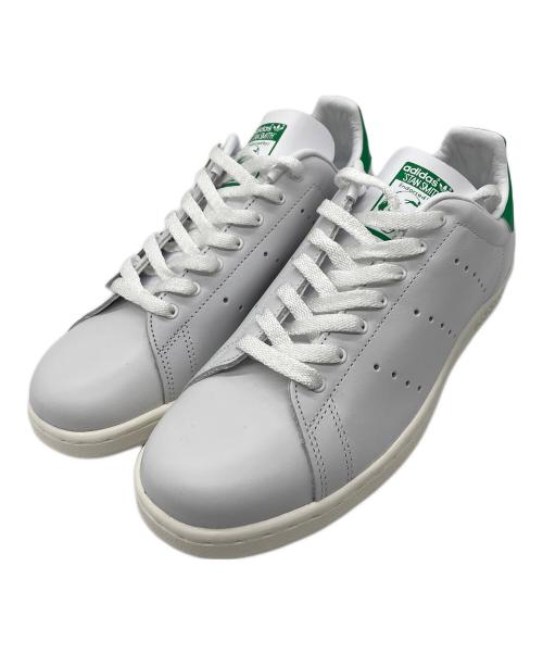 adidas（アディダス）adidas (アディダス) ローカットスニーカー STANSMITH ホワイト×グリーン サイズ:28の古着・服飾アイテム