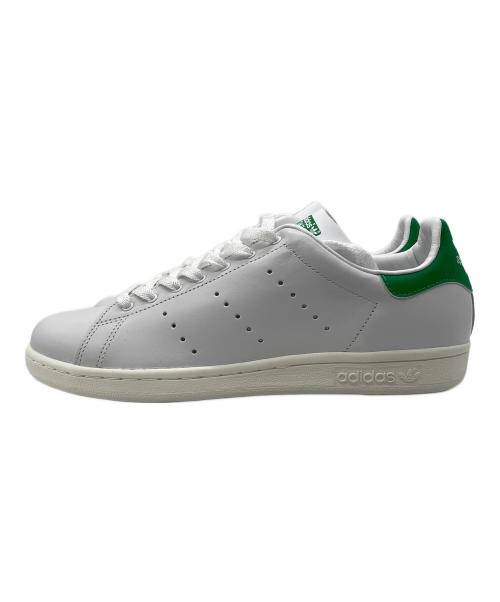 adidas（アディダス）adidas (アディダス) ローカットスニーカー STANSMITH ホワイト×グリーン サイズ:28の古着・服飾アイテム