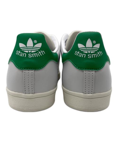 adidas（アディダス）adidas (アディダス) ローカットスニーカー STANSMITH ホワイト×グリーン サイズ:28の古着・服飾アイテム