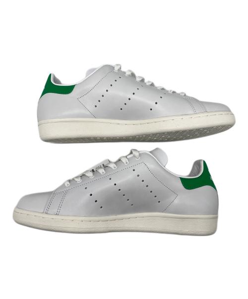 adidas（アディダス）adidas (アディダス) ローカットスニーカー STANSMITH ホワイト×グリーン サイズ:28の古着・服飾アイテム