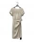 JUSGLITTY（ジャスグリッティー）の古着「Wrap taste One-Piece」｜ベージュ