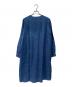 nest Robe (ネストローブ) 星ドット 長袖ワンピース ネイビー サイズ:F 未使用品：8000円