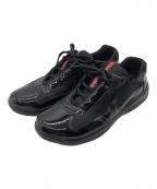 PRADA SPORTSプラダスポーツ）の古着「アメリカズカップ オリジナルスニーカー」｜ブラック