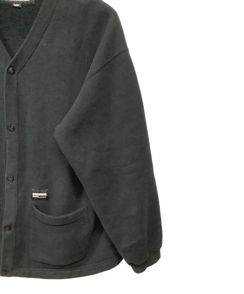 NEIGHBORHOOD（ネイバーフッド）NEIGHBORHOOD (ネイバーフッド) PLAIN SWEATCARDIGAN LS (プレーンスウェットカーディガン) ブラック サイズ:XLの古着・服飾アイテム