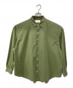 KANEMASAカネマサ）の古着「ROYAL OX DRESS KNIT SHIRT LOOSE FIT」｜グリーン