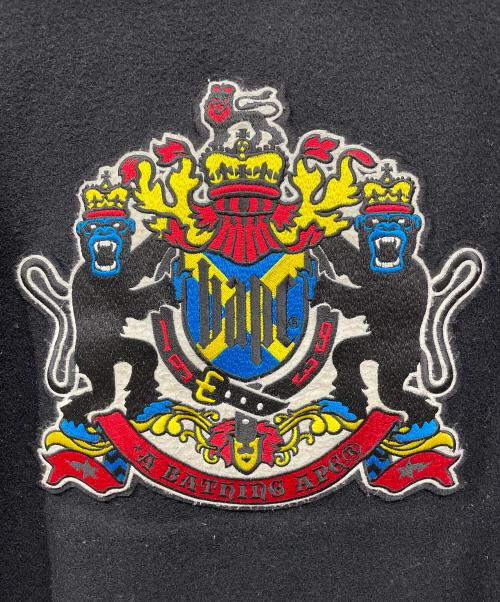 A BATHING APE（アベイシングエイプ）A BATHING APE (アベイシングエイプ) スタジャン ブラック サイズ:Mの古着・服飾アイテム
