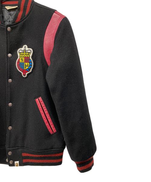 A BATHING APE（アベイシングエイプ）A BATHING APE (アベイシングエイプ) スタジャン ブラック サイズ:Mの古着・服飾アイテム