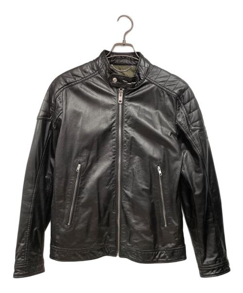 DIESEL（ディーゼル）DIESEL (ディーゼル) ライダースジャケット ブラック サイズ:Mの古着・服飾アイテム