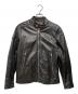 DIESEL（ディーゼル）の古着「ライダースジャケット」｜ブラック