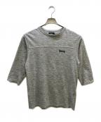 stussyステューシー）の古着「長袖カットソー」｜グレー