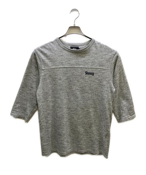 stussy（ステューシー）stussy (ステューシー) 長袖カットソー グレー サイズ:Mの古着・服飾アイテム