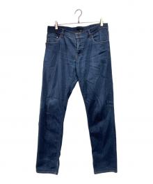 PRADA（プラダ）の古着「ストレッチジーンズ」｜スカイブルー