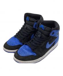 NIKE（ナイキ）の古着「ハイカットスニーカー」｜ブルー×ブラック