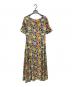 LAUREN RALPH LAUREN (ローレンラルフローレン) 花柄半袖ワンピース マルチカラー サイズ:S：8000円