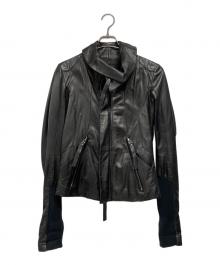 EKAM（エカム）の古着「ラムレザージャケット」｜ブラック