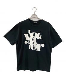 KOLOR（カラー）の古着「度詰め天竺 TOKYO kolor Tシャツ」｜ブラック