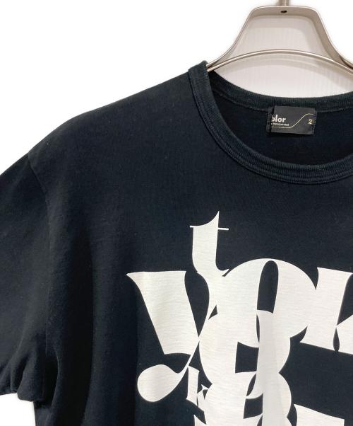 KOLOR（カラー）KOLOR (カラー) 度詰め天竺 TOKYO kolor Tシャツ ブラック サイズ:Mの古着・服飾アイテム