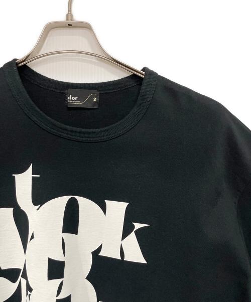 KOLOR（カラー）KOLOR (カラー) 度詰め天竺 TOKYO kolor Tシャツ ブラック サイズ:Mの古着・服飾アイテム