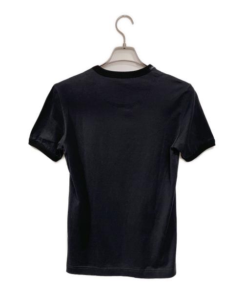 DOLCE & GABBANA（ドルチェ＆ガッバーナ）DOLCE & GABBANA (ドルチェ＆ガッバーナ) 半袖カットソー ブラック サイズ:SIZE44の古着・服飾アイテム