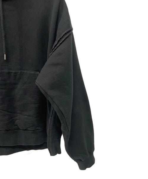 YOKE（ヨーク）YOKE (ヨーク) プルオーバーパーカー ブラック サイズ:Mの古着・服飾アイテム