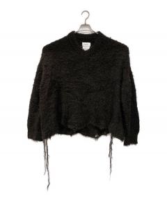 中古・古着通販】sacai (サカイ) Suiting Mix Pullover グレー サイズ