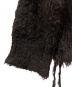 中古・古着 doublet (ダブレット) ANIMAL FUR CUT OFF PULLOVER ブラウン サイズ:M：20000円