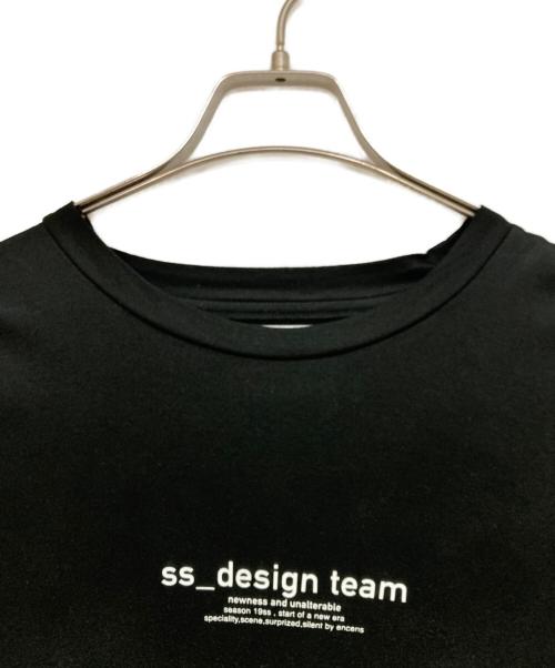 stein（シュタイン）stein (シュタイン) 半袖カットソー ブラック サイズ:Mの古着・服飾アイテム