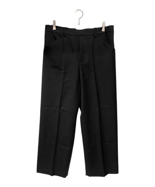 SUNSEA（サンシー）SUNSEA (サンシー) N.M Oxford w/耳 WIDE Pants. ブラック サイズ:2の古着・服飾アイテム