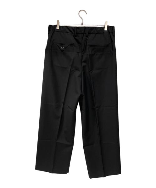 SUNSEA（サンシー）SUNSEA (サンシー) N.M Oxford w/耳 WIDE Pants. ブラック サイズ:2の古着・服飾アイテム