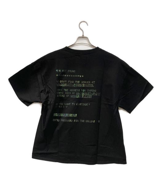 doublet（ダブレット）doublet (ダブレット) 半袖カットソー ブラック サイズ:Lの古着・服飾アイテム