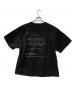 doublet (ダブレット) 半袖カットソー ブラック サイズ:L：7000円