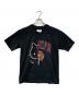 doublet（ダブレット）の古着「DOUBLE-FACED EMBROIDERY T-SHIRT」｜ブラック