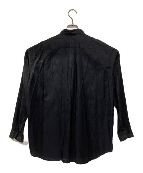 COMOLI（コモリ）COMOLI (コモリ) シルク コモリシャツ ネイビー サイズ:4の古着・服飾アイテム