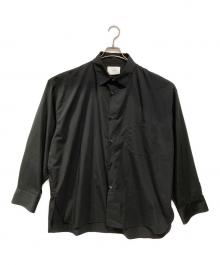 stein（シュタイン）の古着「OVERSIZED DOWN PAT SHIRT」｜ブラック