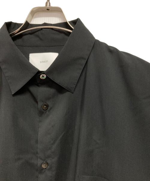 stein（シュタイン）stein (シュタイン) OVERSIZED DOWN PAT SHIRT ブラック サイズ:Mの古着・服飾アイテム