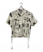 SUGARHILLシュガーヒル）の古着「キモノ ブレステッド シャツ」｜アイボリー