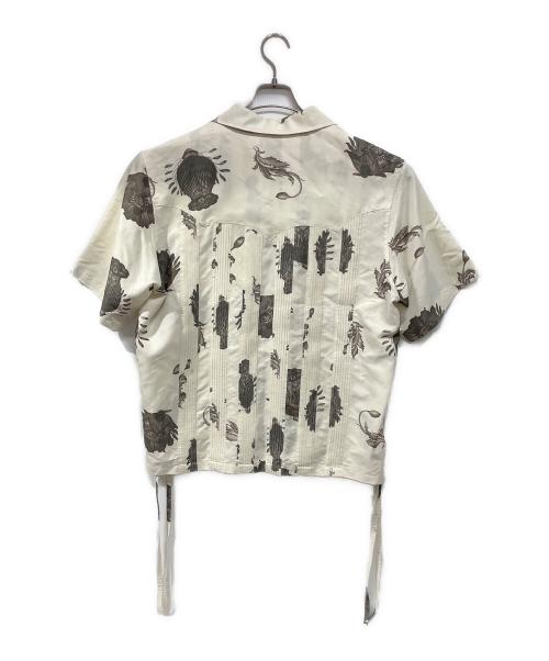 SUGARHILL（シュガーヒル）SUGARHILL (シュガーヒル) キモノ ブレステッド シャツ アイボリー サイズ:Lの古着・服飾アイテム