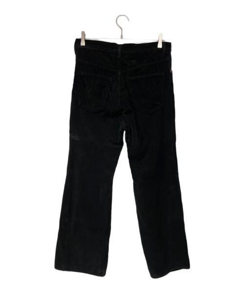 doublet（ダブレット）doublet (ダブレット) PATCHWORK CORDUROY PANTS ブラック サイズ:Mの古着・服飾アイテム
